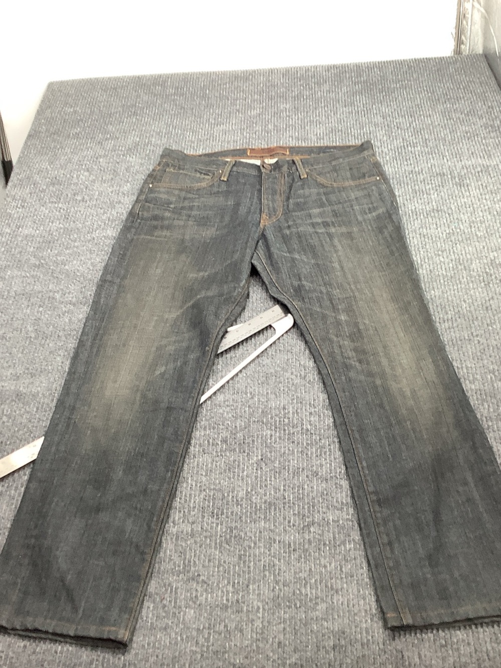 Agave Men's Straight Jeans - Faded Charcoal
